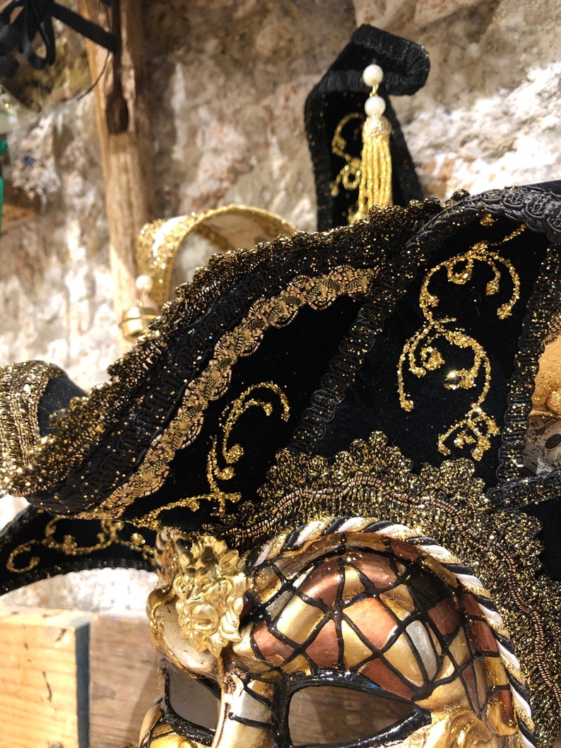 Joker Mask Handmade Jester Mask Ornament Mask and Etsy