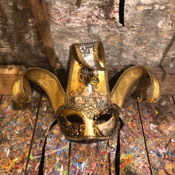 Carnival of Venice Jester Costume Etsy