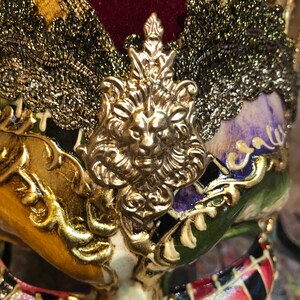 Jester Mask Jester Carnival Mask Venetian Jolly Made and | Etsy