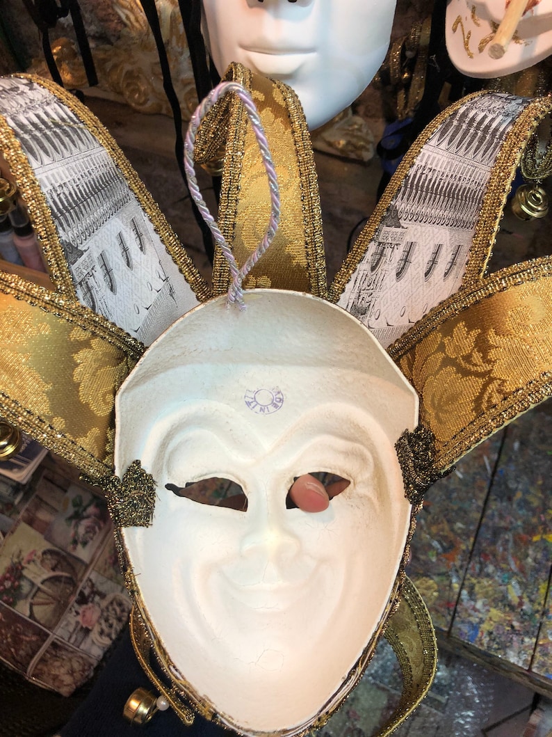 Decoration Jolly Mask Original Handmade Mask Etsy