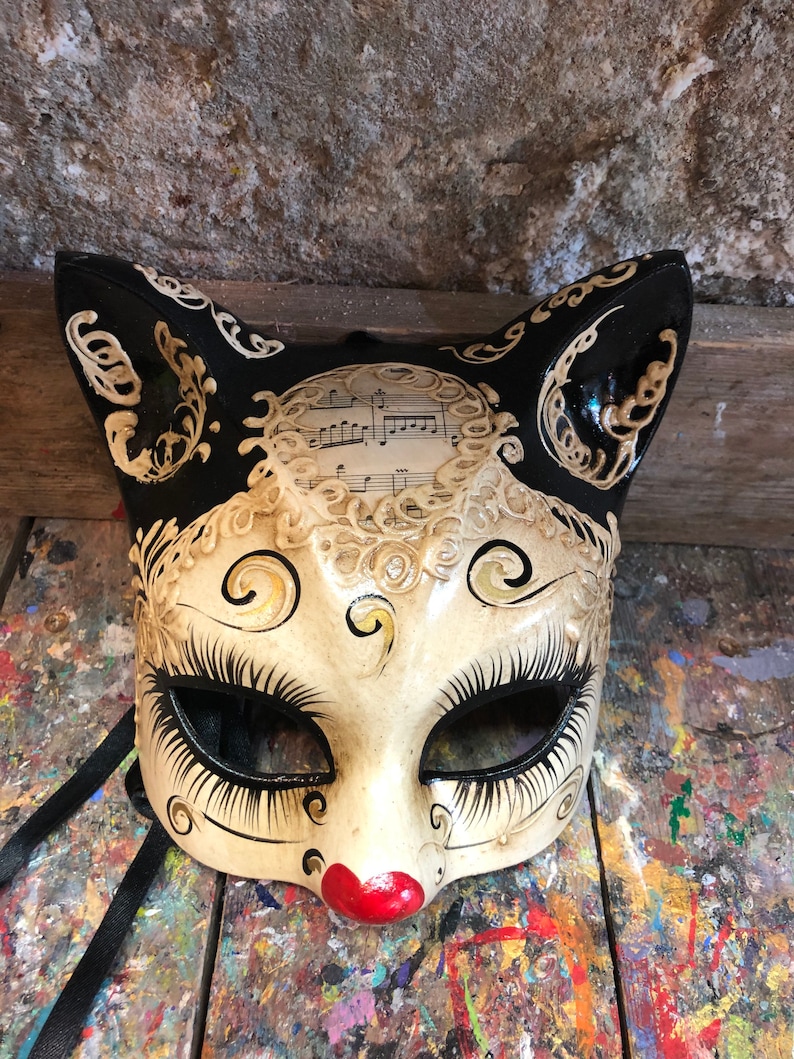 Karneval Katze Maske Katzenmaske für Faschingspartys - Etsy.de