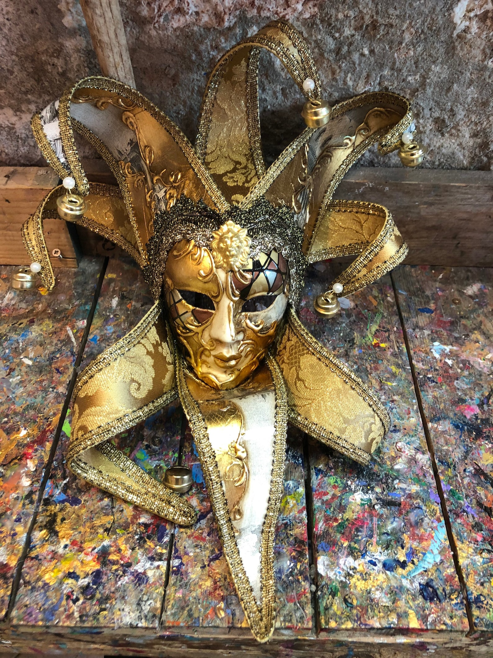 Mask Jolly Mask Original Mask Venice Etsy