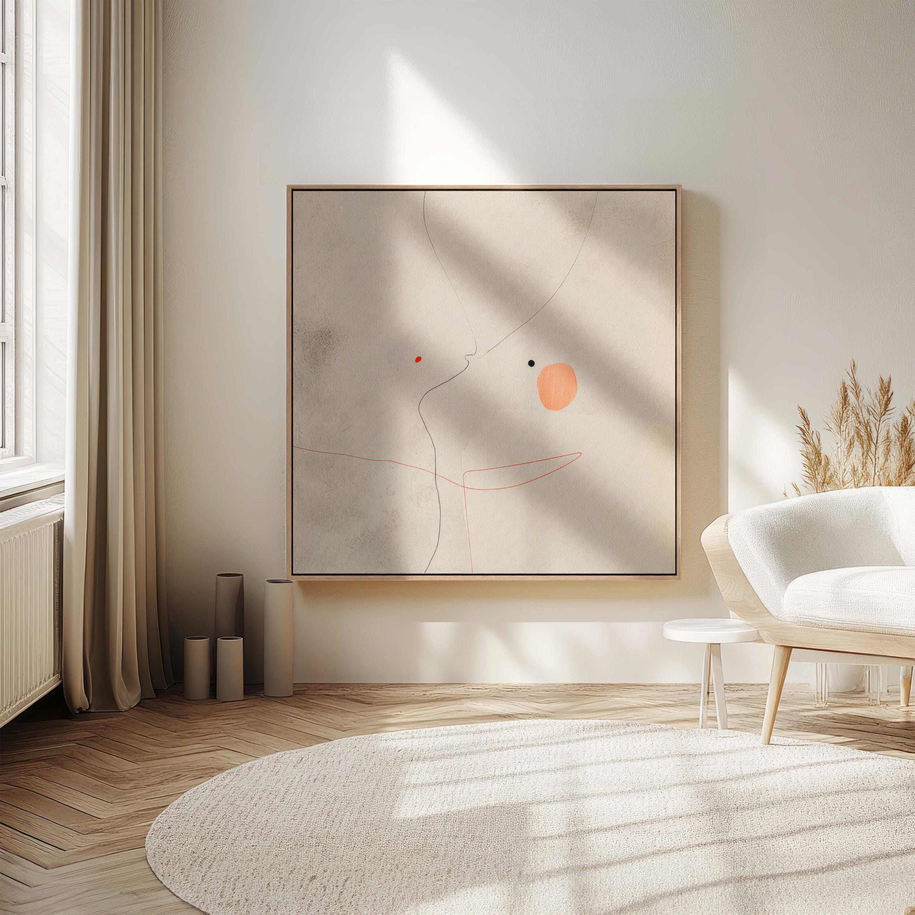 Wabi Sabi and Japandi Extra Large Wall Art, Canvas Print, Abstract Art ...