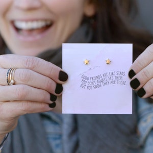 Good Friends Are like Stars gift
