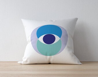 Vesica Piscis - Heilige Geometrie Print | Decoratief kussen | Kussenhoes