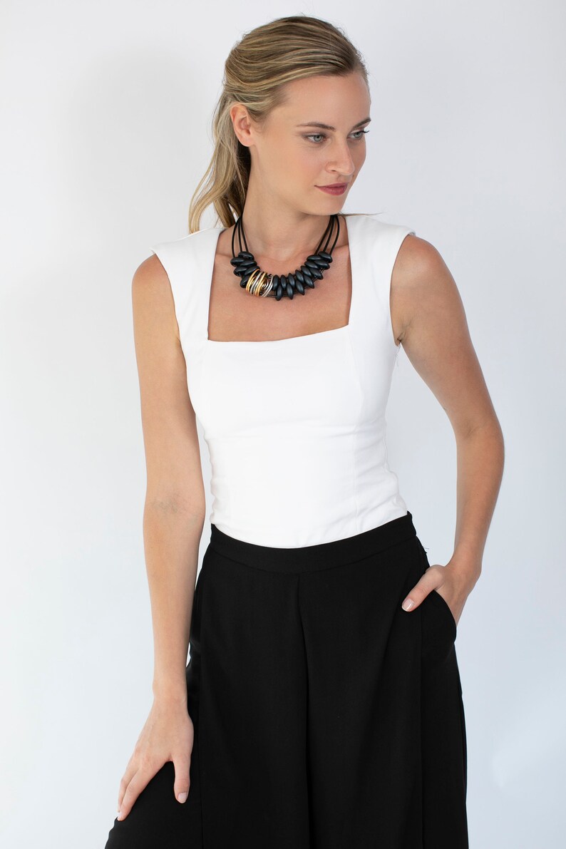 Gold Plated Necklace Modern Statement 24k Gold Plated 925 Silver Plated Spiral Elements With Acrylic Beads 3 Length Cotton Cords Necklace.