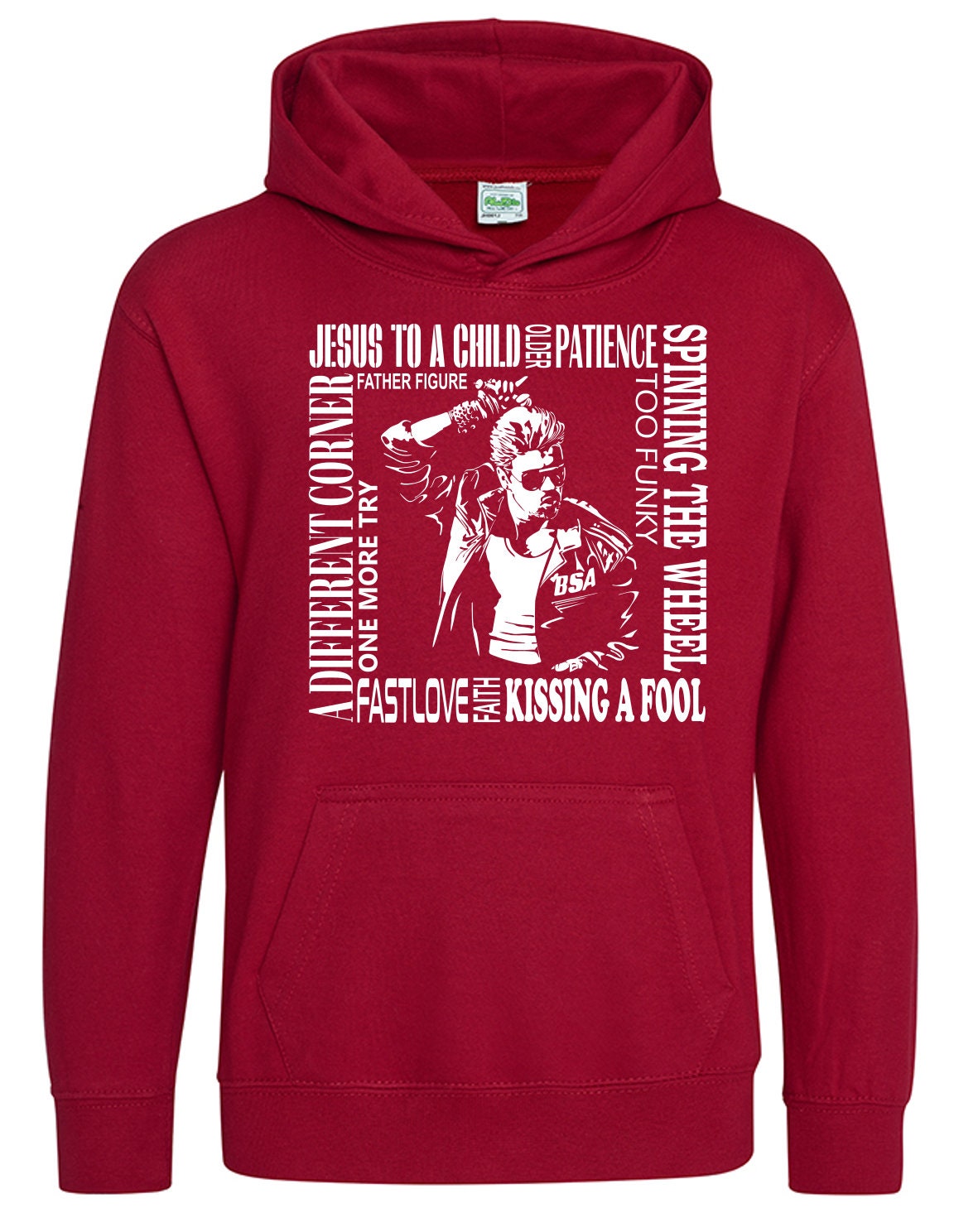George Michael Hoodie Etsy