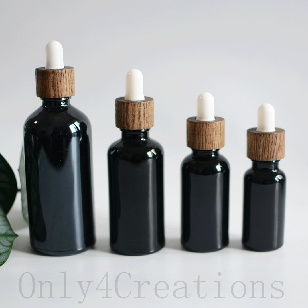 5100ml Glass Essential Oil Perfume Dropper Bottle With Long Etsy