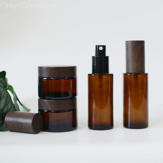 Confezione da 5 flaconi spray da 60 ml - Flacone spray piccolo con clip