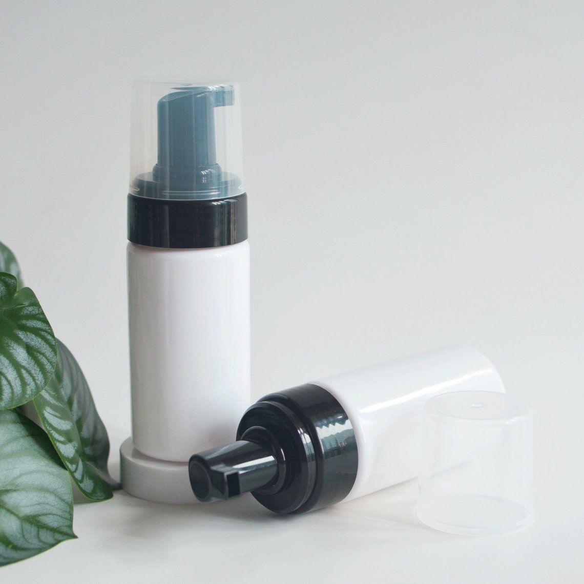 100ml 120ml 150ml White Foaming Pump Bottles Mousse Foamer Etsy