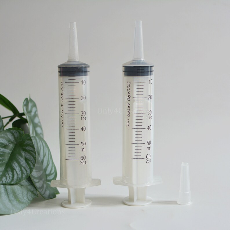 60ml 2oz Volume Syringe for Lip Gloss Making Lip Gloss Tube Etsy