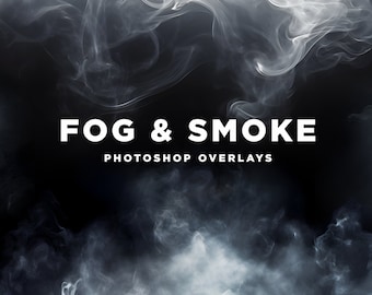 40 Fog and Smoke Photoshop Overlays for Sports Photography (27 PNG files, 40 JPG)