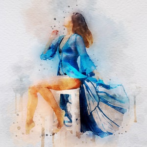 Easy Watercolor Photoshop Action