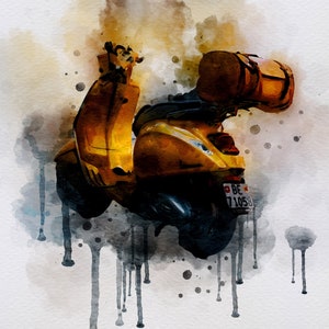 Easy Watercolor Photoshop Action