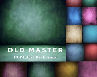 55 Old Master Portrait Fine Art Backgrounds: Photoshop Textures (JPG Digital Download 4000x4000px 300DPI)