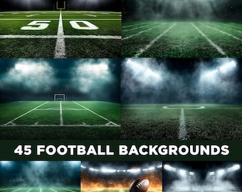 45 Sfondi digitali per stadi di calcio: modelli di poster per fotografie sportive (file JPG)