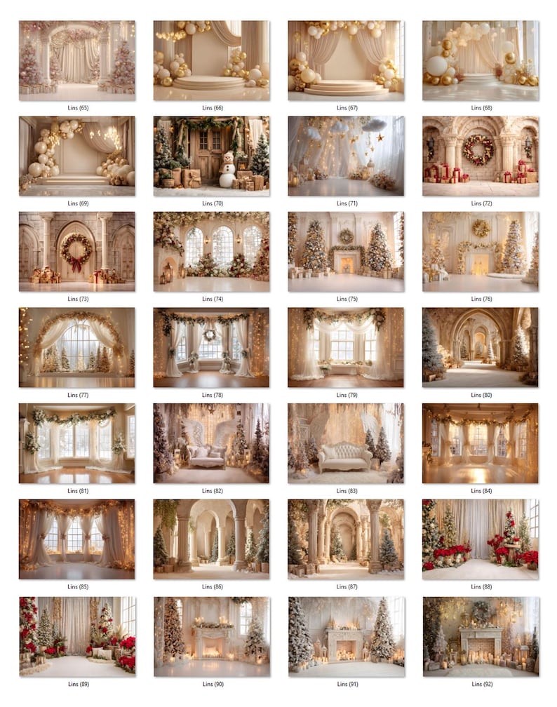 130 Beige Christmas Digital Backdrops: Holiday Photography (JPG) - Etsy