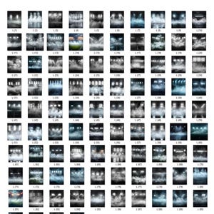 90 Stadium Lights Digital Backdrops: Sports Photography Poster Templates (JPG File, 300 DPI) image 2