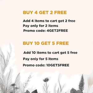 Pu&ograve; includere: Testo promozionale su sfondo crema. Il testo recita "ACQUISTA 4 PRENDI 2 GRATIS" e "ACQUISTA 10 PRENDI 5 GRATIS". I dettagli includono come riscattare le offerte, come aggiungere articoli al carrello e utilizzare codici promozionali.
