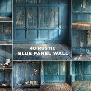 Può includere: Una collezione di 40 sfondi per pareti in legno blu rustico. Le pareti sono realizzate con pannelli di legno dall'aspetto usurato e invecchiato. I pannelli sono dipinti di un colore blu chiaro con alcune aree che mostrano la venatura naturale del legno. Gli sfondi sono perfetti per aggiungere un tocco di fascino rustico alle tue foto o ai tuoi progetti.