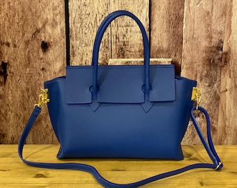 Italian Handmade Leather Bag, Leather Handbags for Women, Made in Italy Elegant Tote Purse