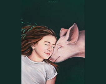 Be kind to every kind | Poster DIN A3 | Vegan style
