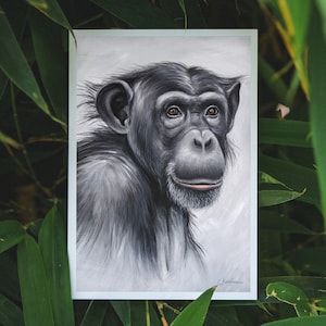 La nature est ma maison | Carte postale DIN A6 | Droits des animaux | Style végétalien