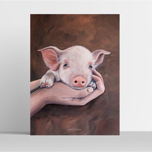 My life in your hand, Poster DIN A3, Print, Vegan Art