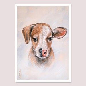 Différent, mais égal | Carte postale DIN A6 | Droits des animaux | Style végétalien