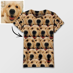 Personalized Photo Face Shirt: Custom Unisex Gift