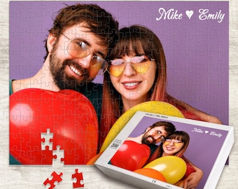 Personalized Puzzle, Custom Photo Puzzle, Jigsaw Puzzle, Picture Puzzle , Personalized Gift, Christmas Birthday Anniversary Gift for Him