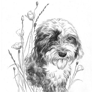 Custom Portrait from Photo, Portrait Digital Download, Hand Drawn Portrait, Artwork Print, Personalized Gift