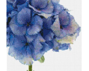 Flower Diamond Painting, 5d Diamond Painting Kit, DIY Hydrangea/Peony Wall Art, Diamond Art Kits for Adults, Handmade Home Gift 12x16"