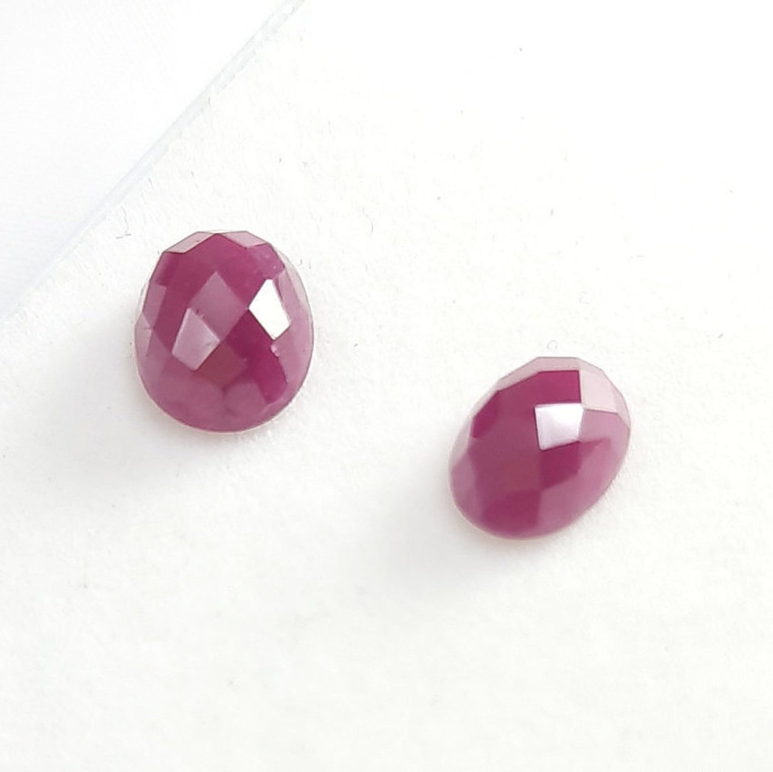 Ruby Pink Ruby Natural Ruby Ruby Faceted Natural Gemstone Etsy