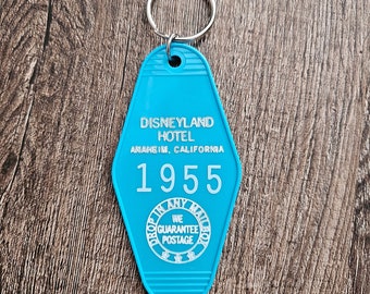 Hotel Keychain - Vintage Disneyland Hotel Inspired Room 1955