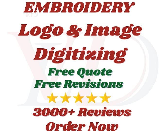 Custom logo Digitizing for embroidery, Logo Digitizing, Embroidery Digitizing Service, Image Digitizing Embroidery, Custom Digitize