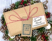 Christmas Wax Melt Gift Box for Him or Her. Highly Scented Soy Wax Snap Bars. Variety of Xmas Eco Friendly Vegan Wax Tarts for Wax Burner.
