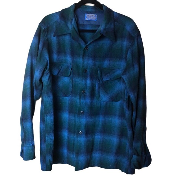Vintage Pendleton Flannel Shirt Pendleton Wool Pla