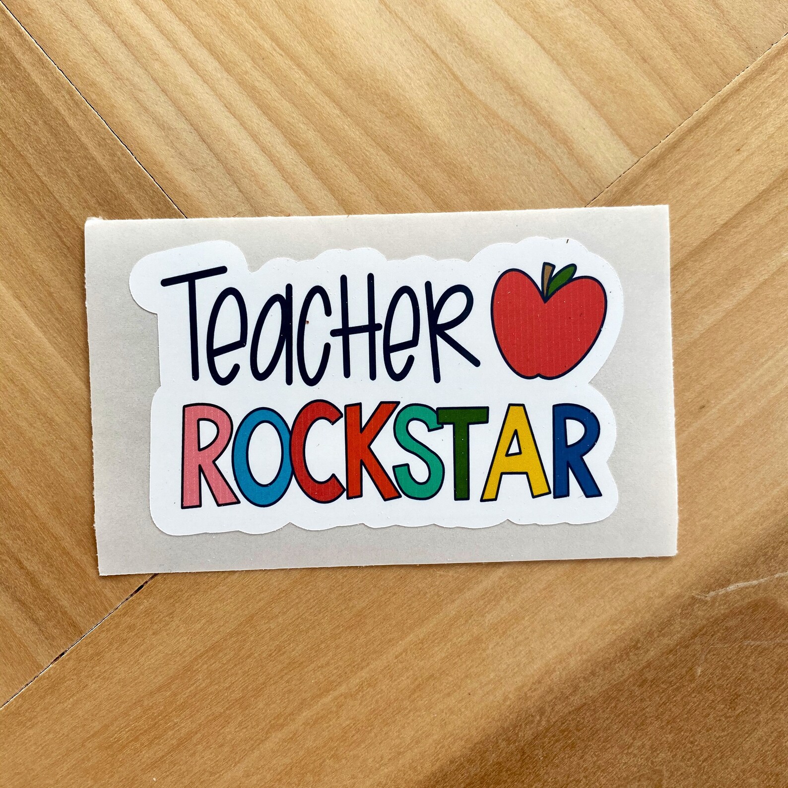 Teacher Sticker Pack 5 Sticker Swag Etsy