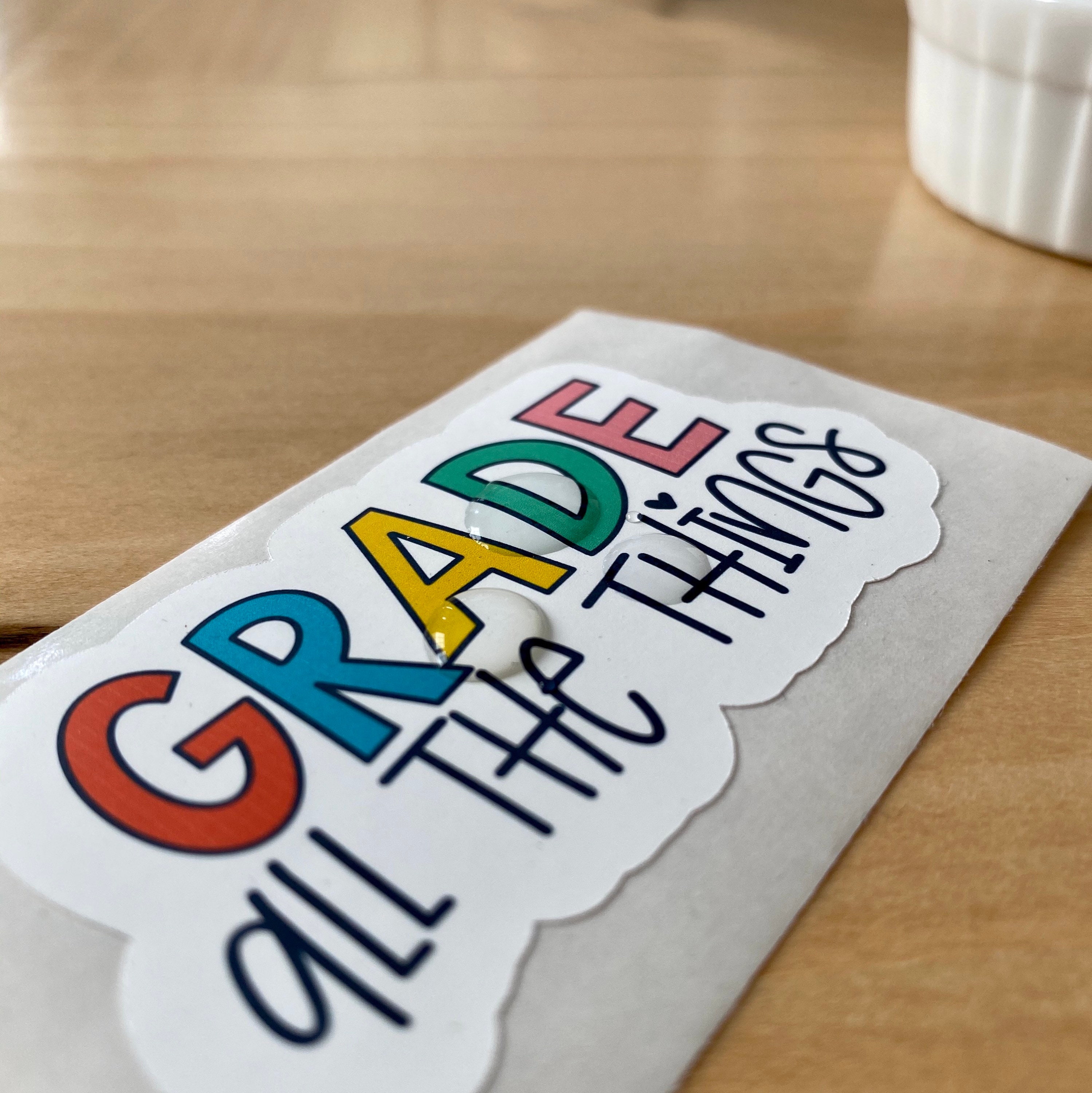 Teacher Sticker Pack 5 Sticker Swag Etsy