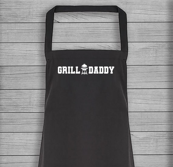 Grill Daddy - Kitchen Apron - Kitchen Gift, Printed Apron, Fathers Day Gift - Gift For Dad