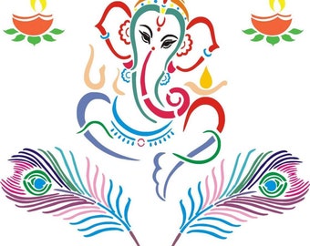 Rangoli Schablone Etsy