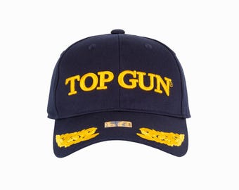 Official Top Gun® Cap With Scrambled Eggs Embroidery - Adjustable