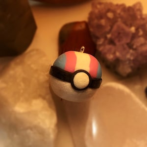 LGBTQ+ Pokeball Charm