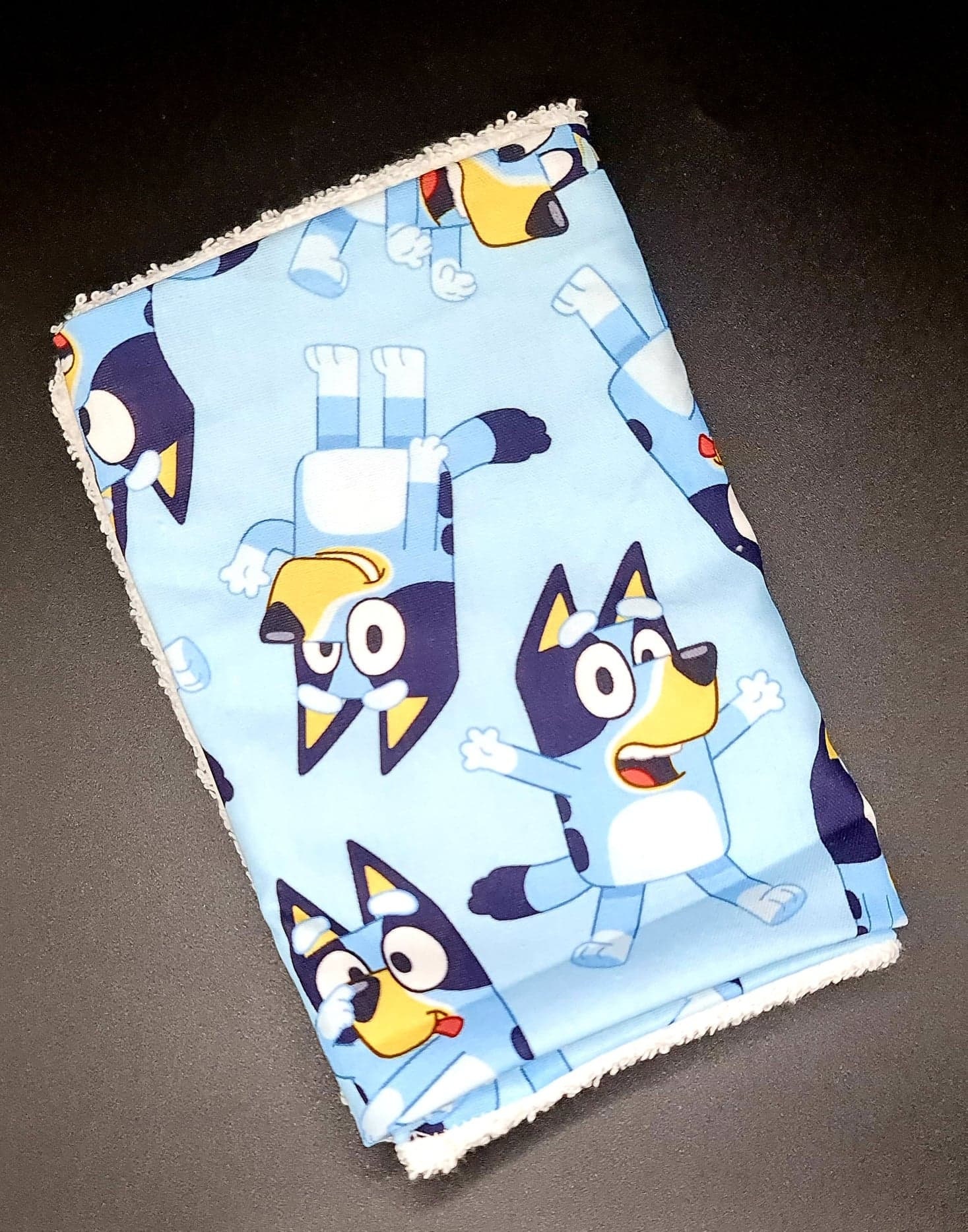 Bluey Print Burp Cloths Baby Towels Baby Gifts Gender Etsy