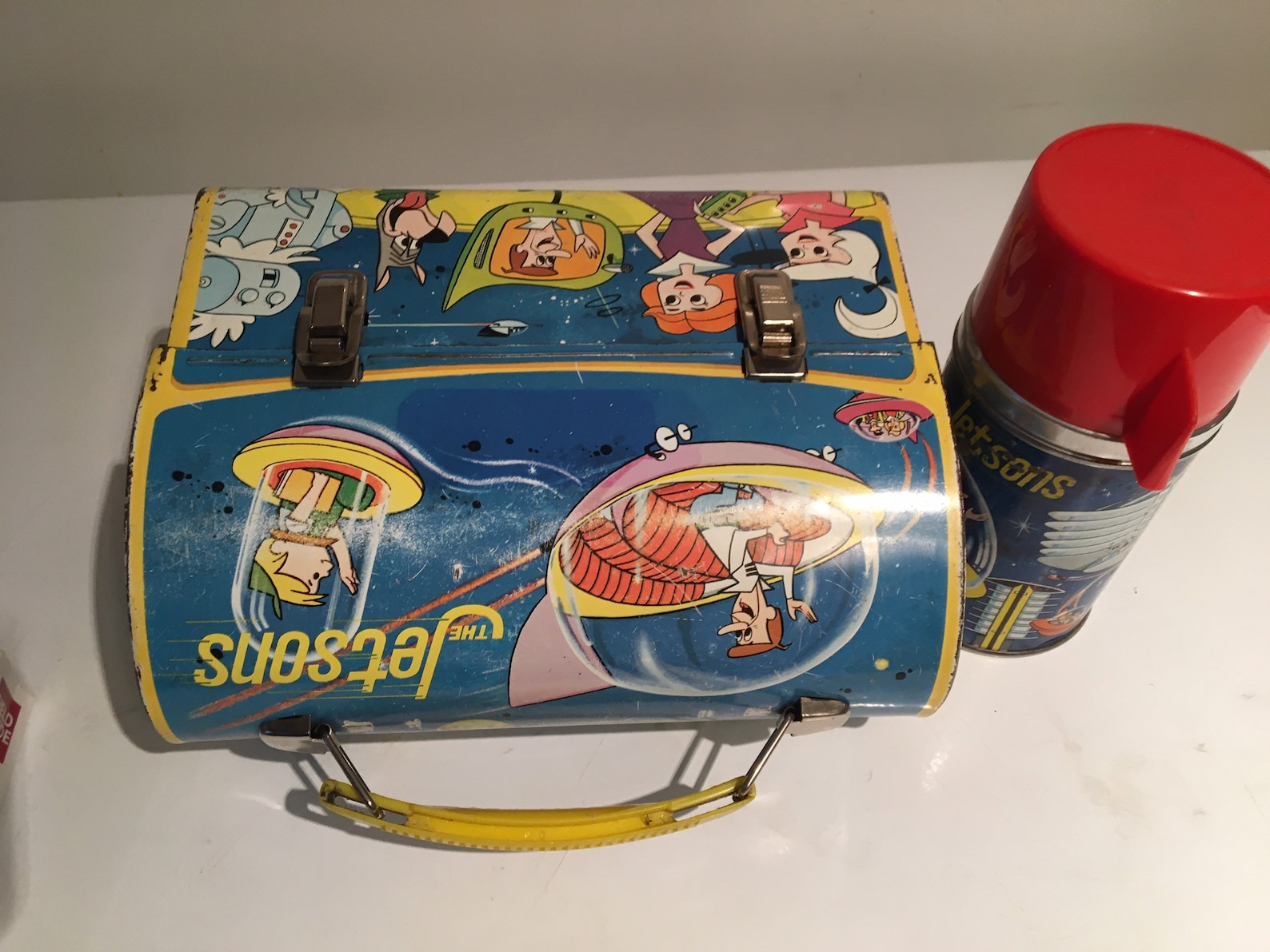 The Jetsons lunchbox sale vintage lunchbox rare metal Etsy