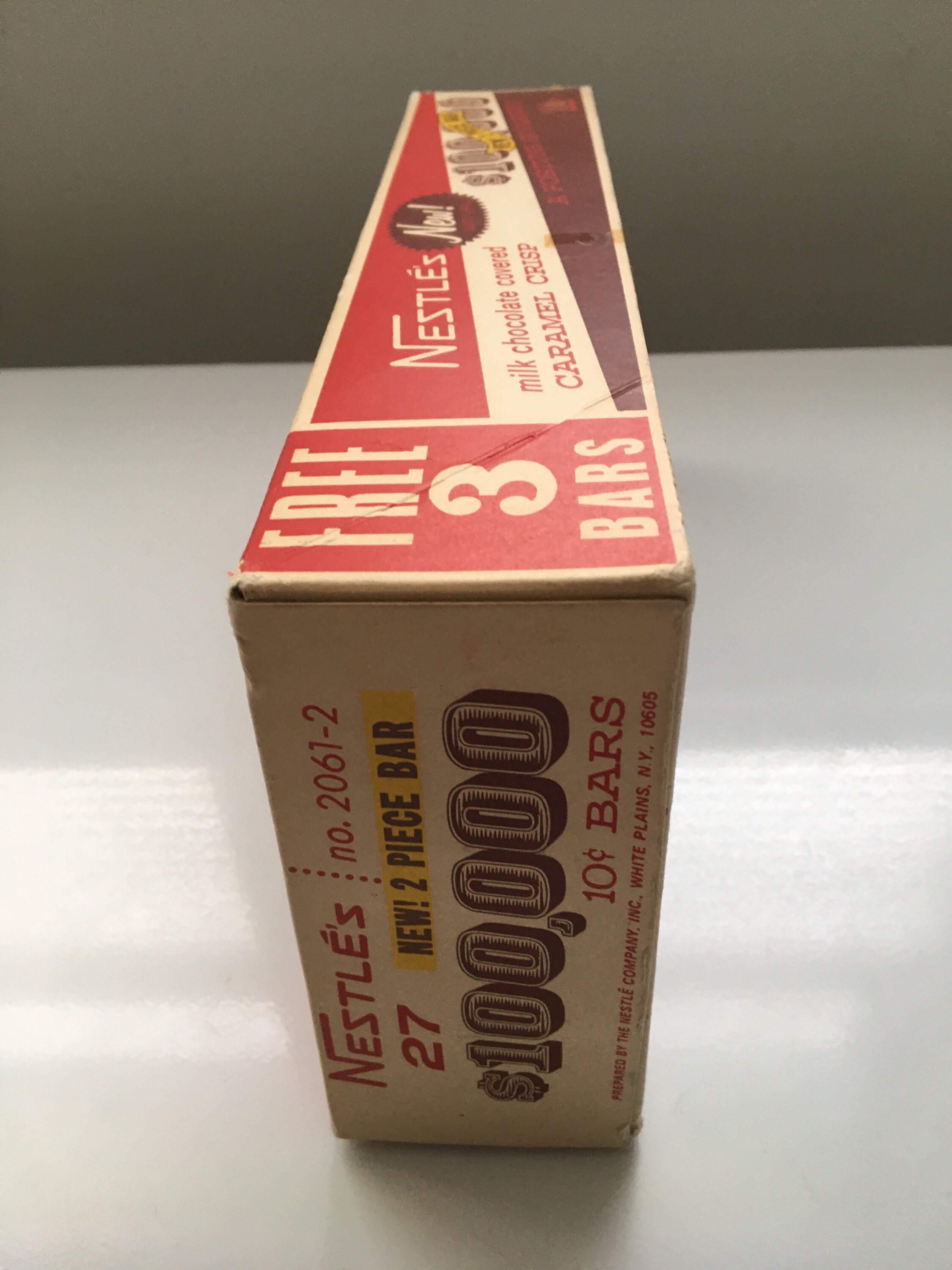 Nestles Candy Bar Box 1950s Candy Bar Box Milk Chocolate - Etsy
