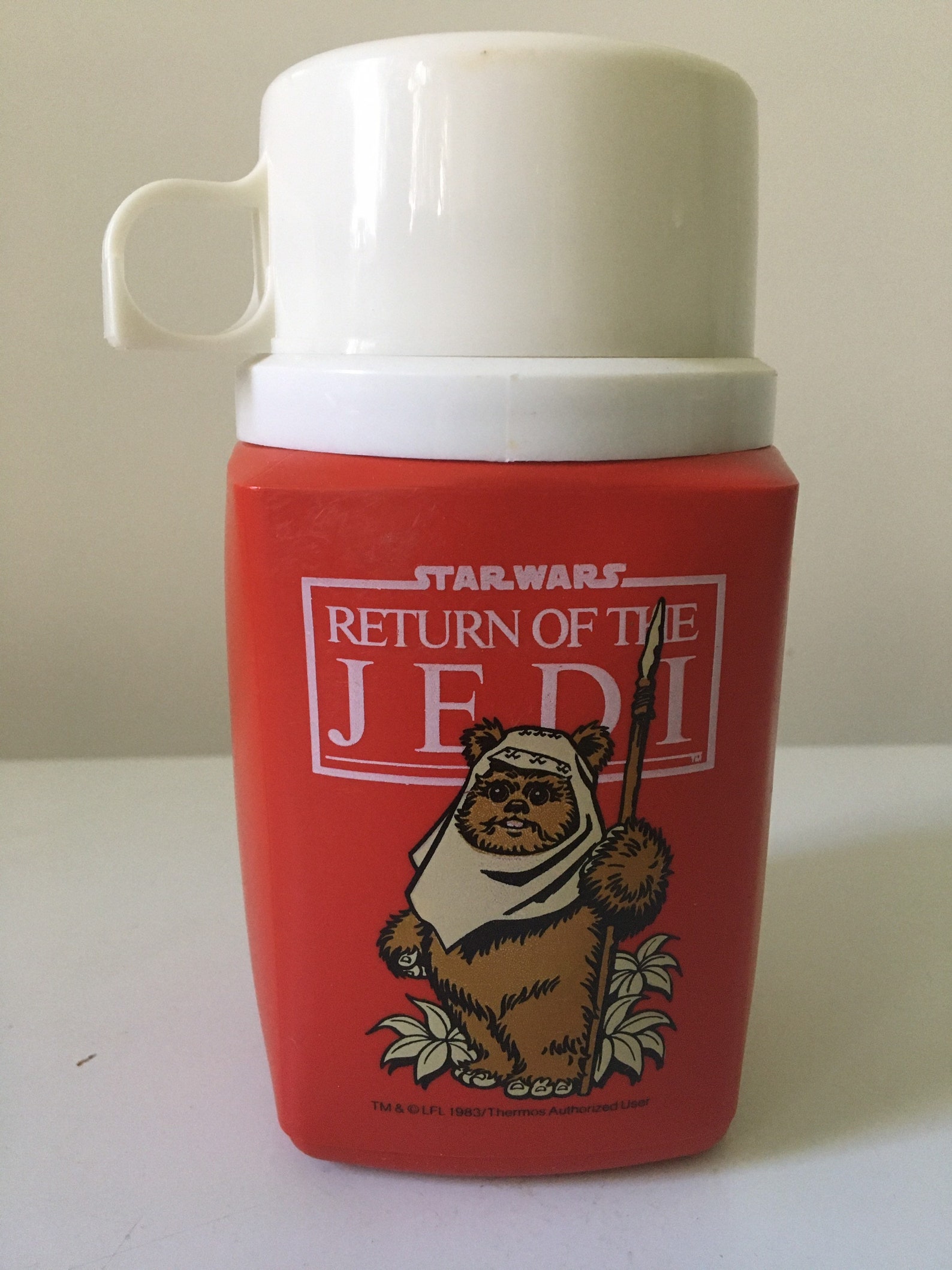 return of the jedi thermos