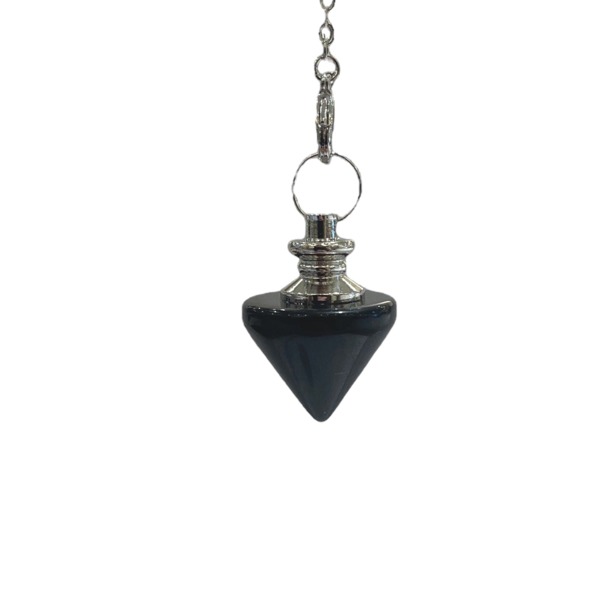 Pendentif Étoile Merkaba En Obsidienne Acajou - Bijou Pierre Naturelle - Naturosphère