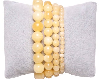 Pulsera de calcita naranja